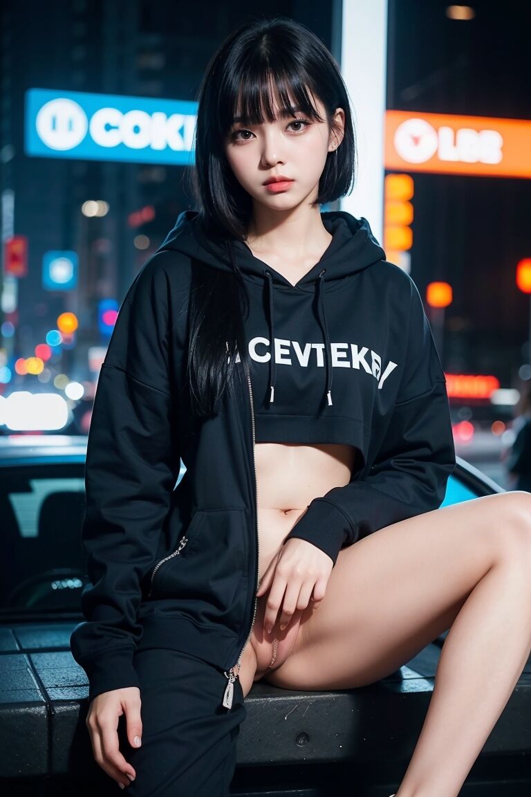 Aaliyah Illustration AI032 ❤Exposed On The Street❤-第1章-图片12