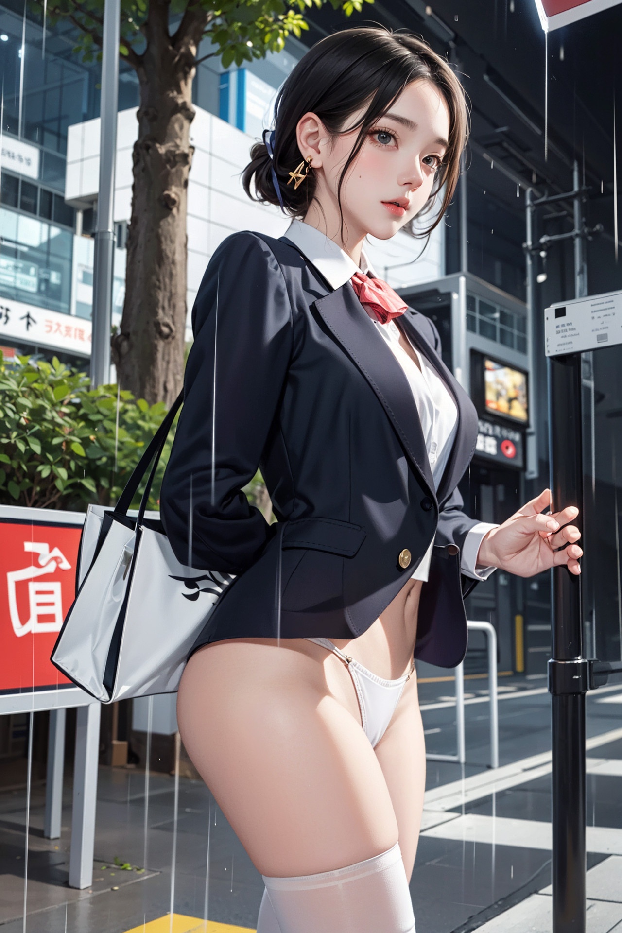 [AI Generated] Station Girls_1-第1章-图片36