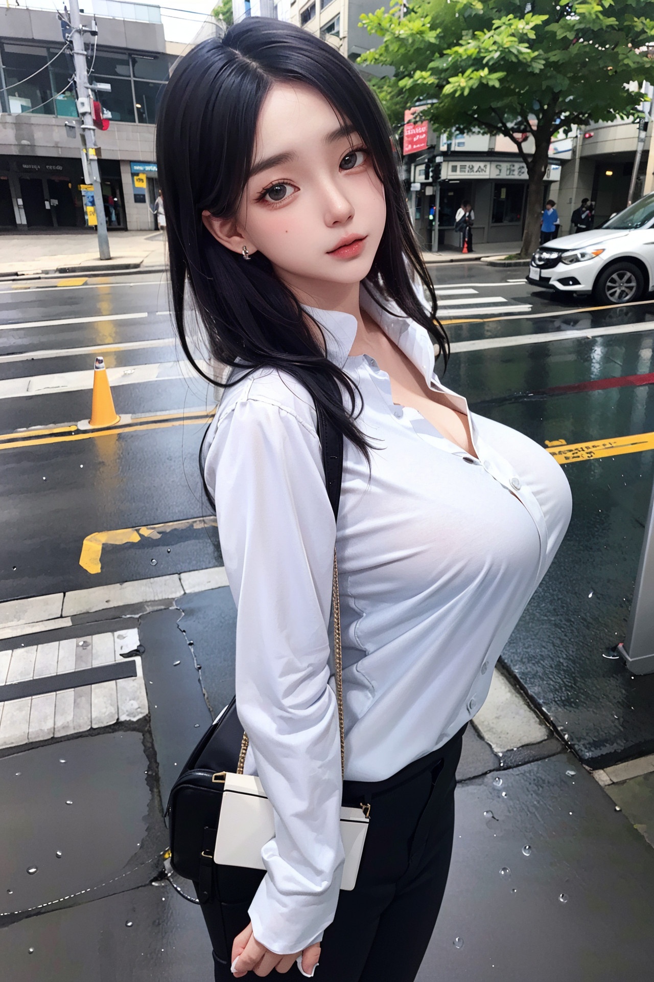 [AI Generated] Station Girls_1-第1章-图片47