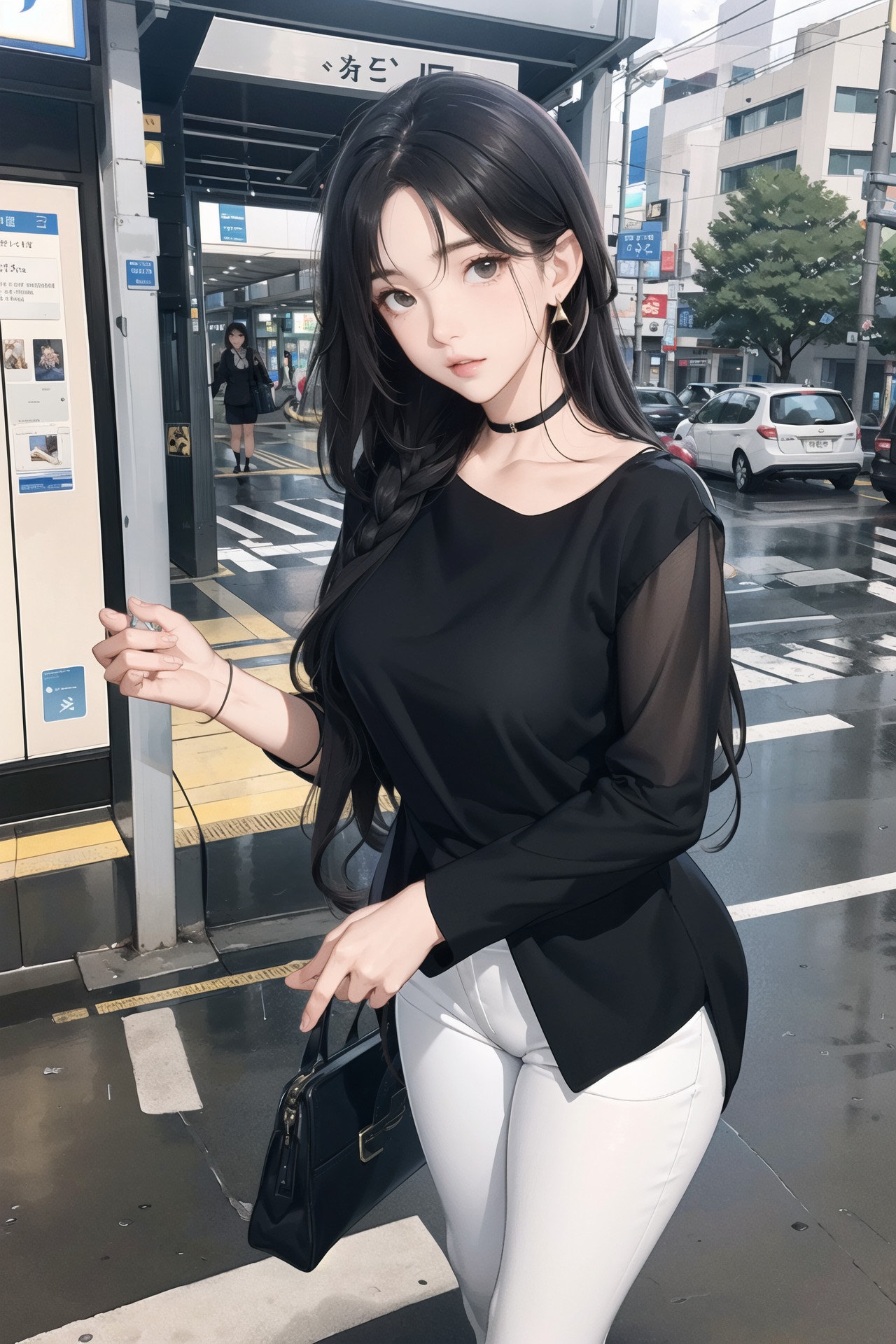 [AI Generated] Station Girls_1-第1章-图片56