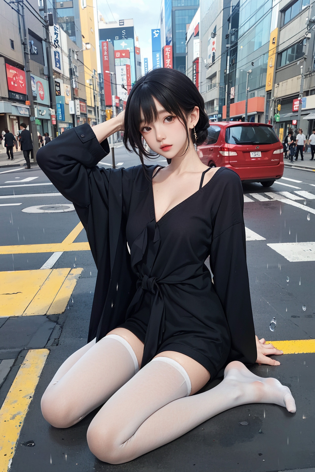 [AI Generated] Station Girls_1-第1章-图片70