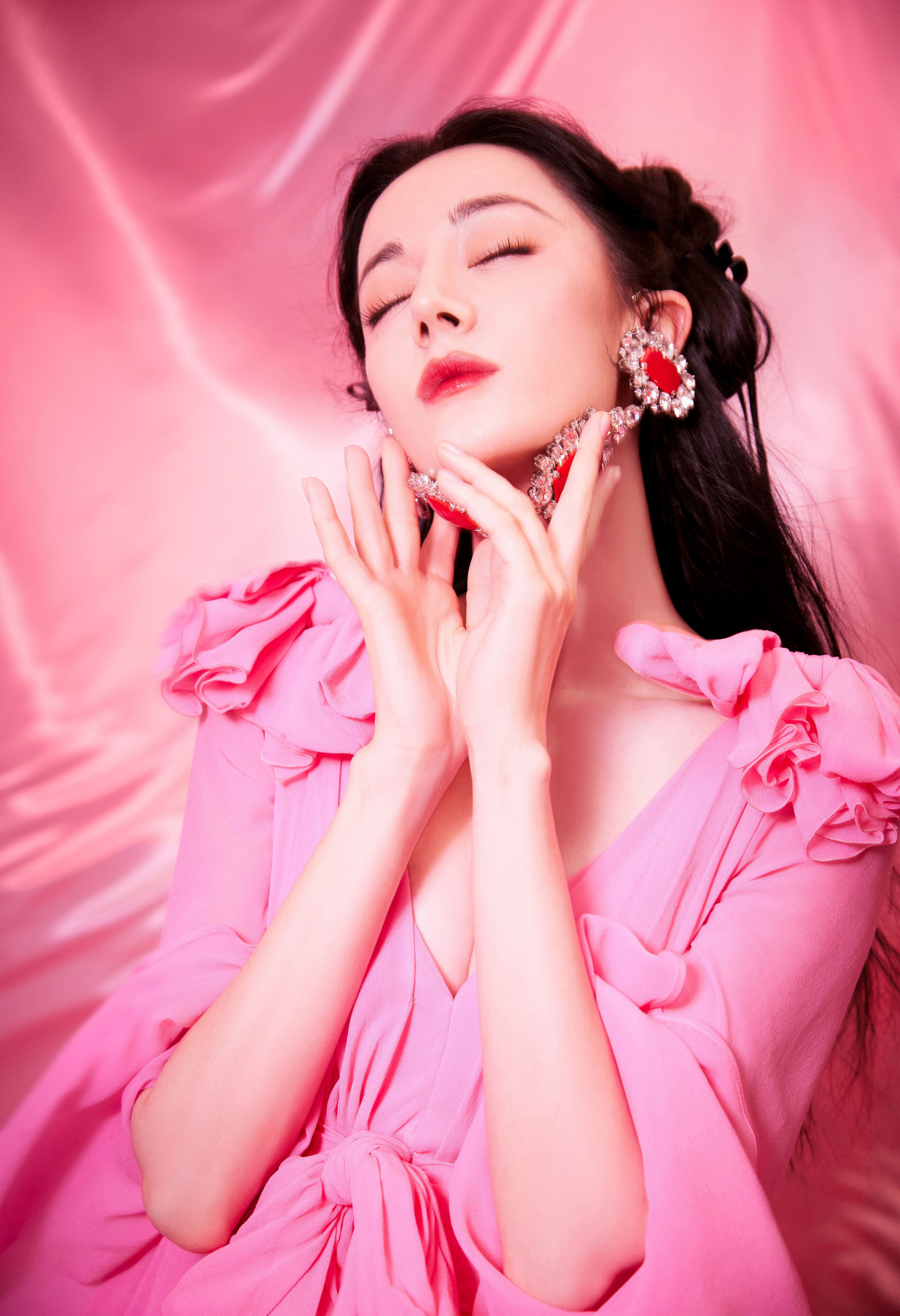 粉色芭比風—迪麗熱巴[高清套圖]-第1章-图片1