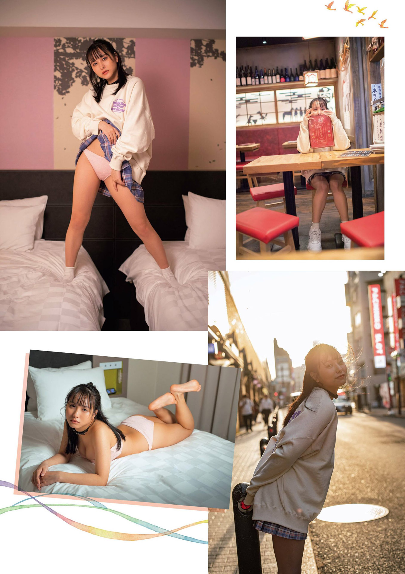 身長１４９cmの巨乳娘 新谷真由の水著グラビア畫像2023/8/13追加 ここから-第1章-图片3