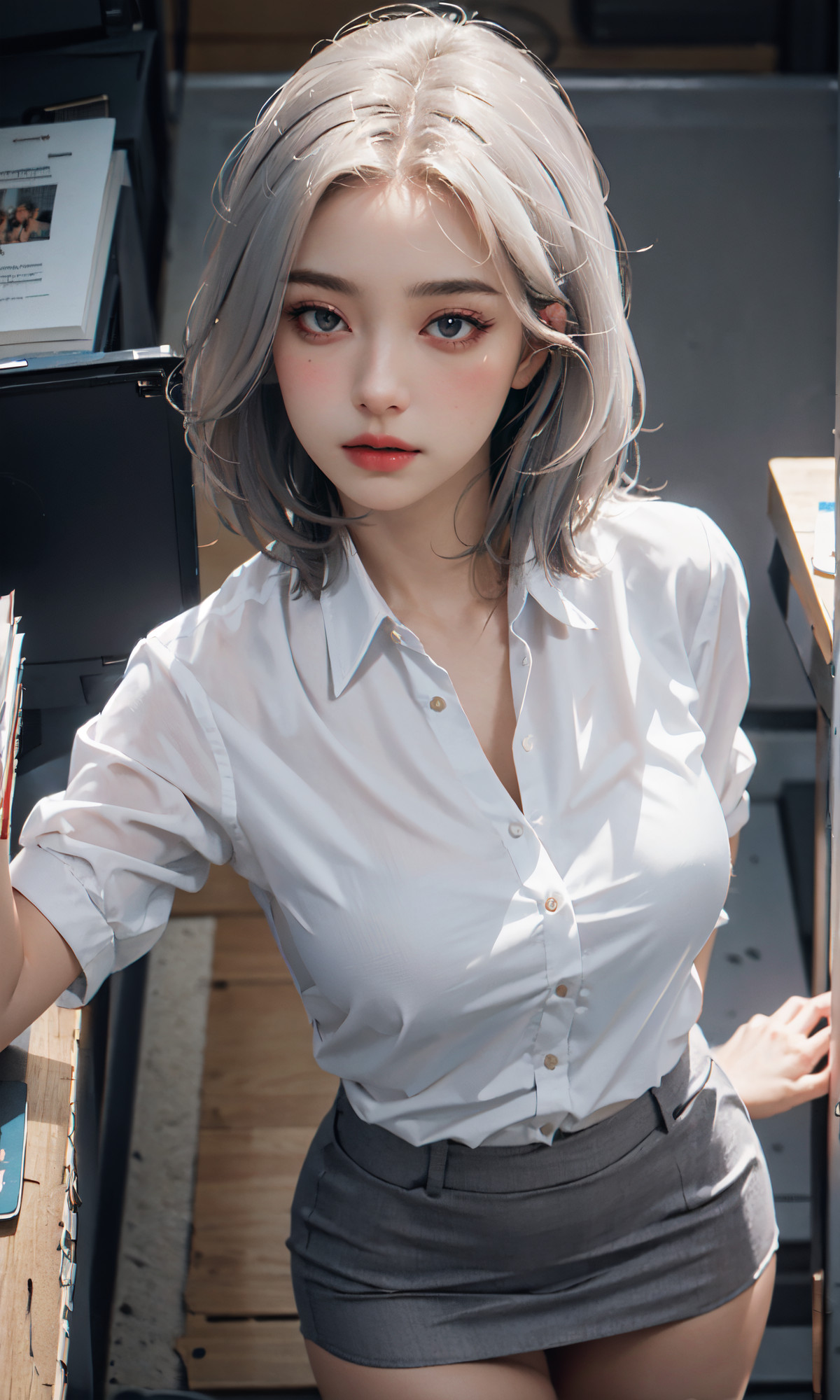 Aaliyah Illustration AI152 ❤Serious GirlⅣ❤-第1章-图片2