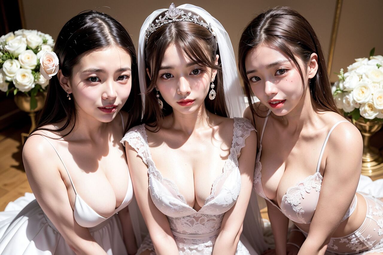 Aaliyah Illustration AI154 ❤Bride And Bridesmaids❤-第1章-图片19