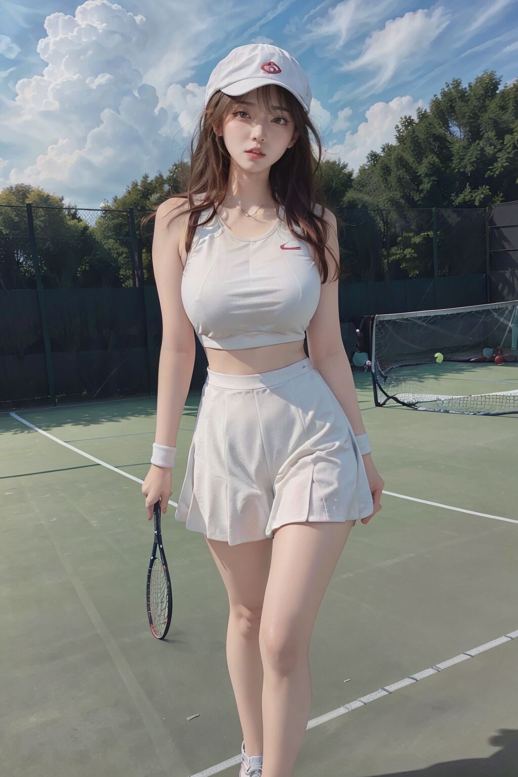Aaliyah Illustration AI156 ❤Tennis Girl❤-第1章-图片18