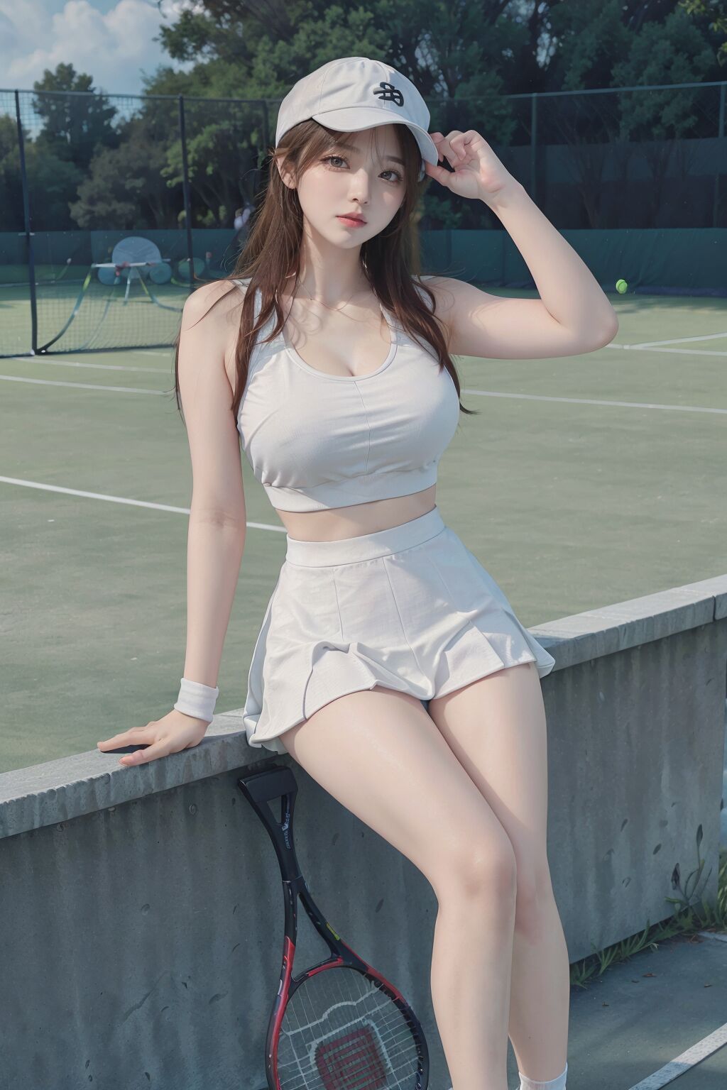 Aaliyah Illustration AI156 ❤Tennis Girl❤-第1章-图片20
