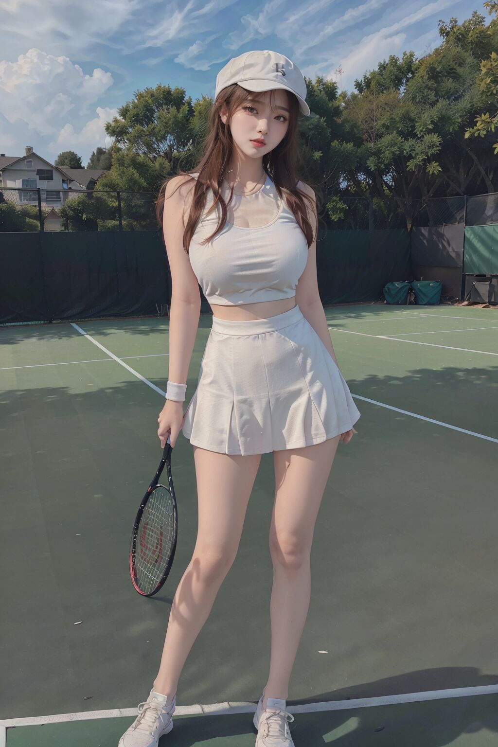 Aaliyah Illustration AI156 ❤Tennis Girl❤-第1章-图片23