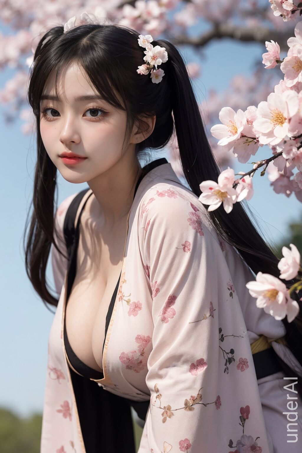 Aaliyah Illustration AI170 ❤Kimono Girl❤