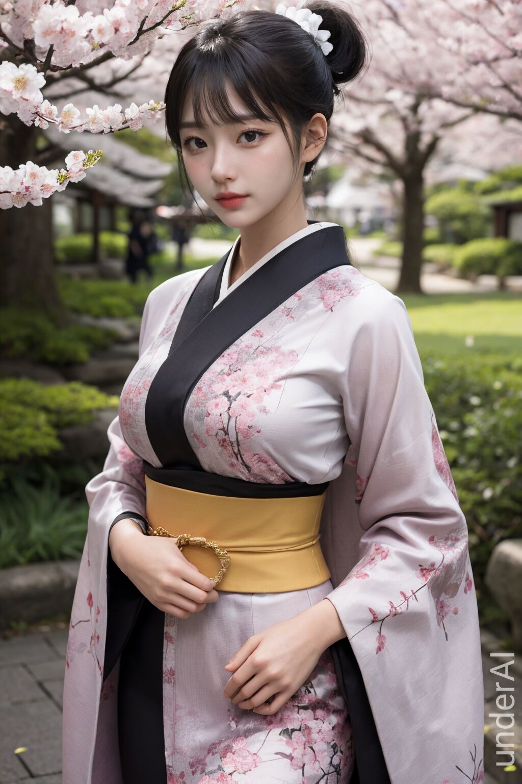 Aaliyah Illustration AI170 ❤Kimono Girl❤-第1章-图片2