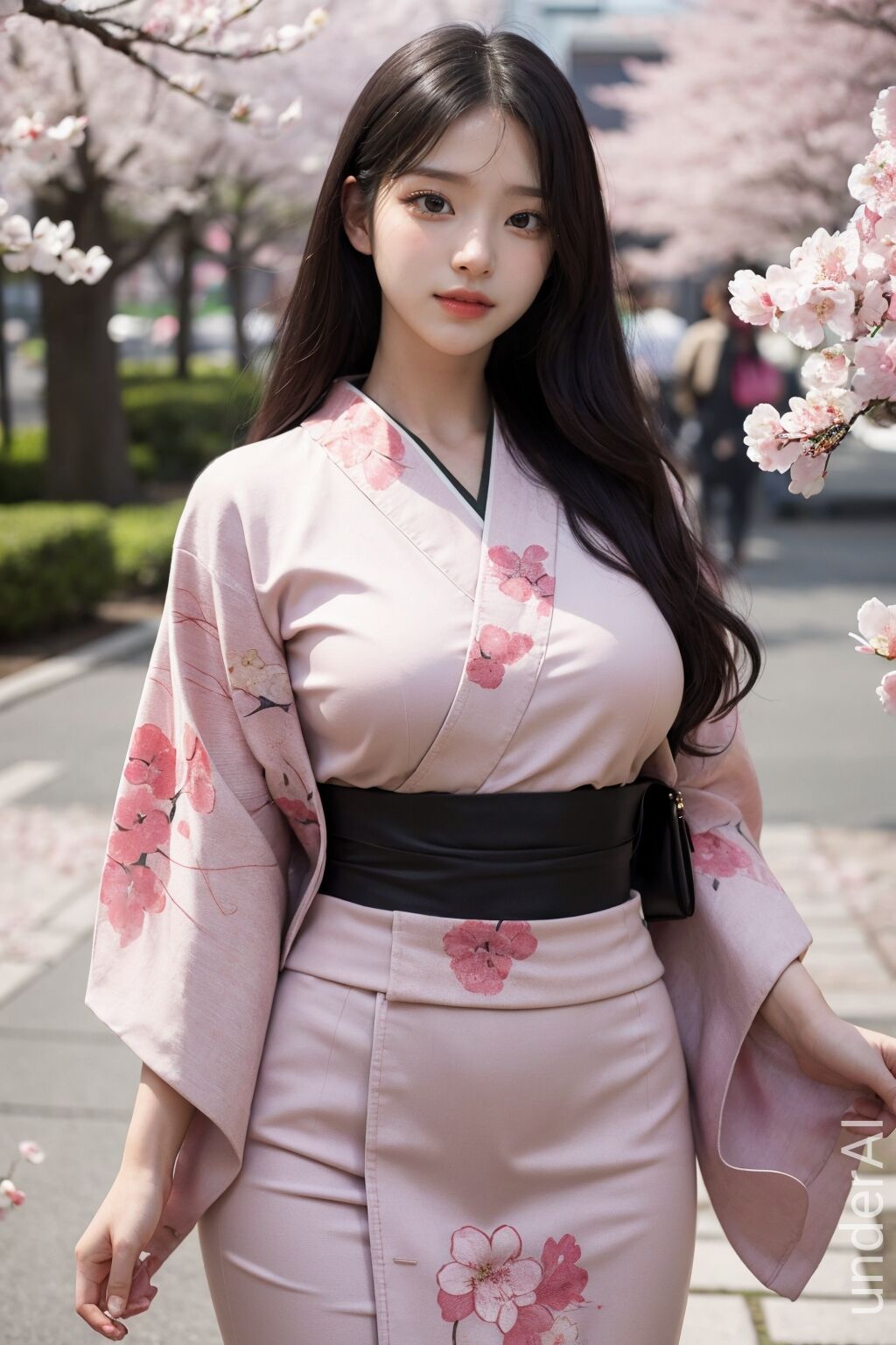 Aaliyah Illustration AI170 ❤Kimono Girl❤-第1章-图片6