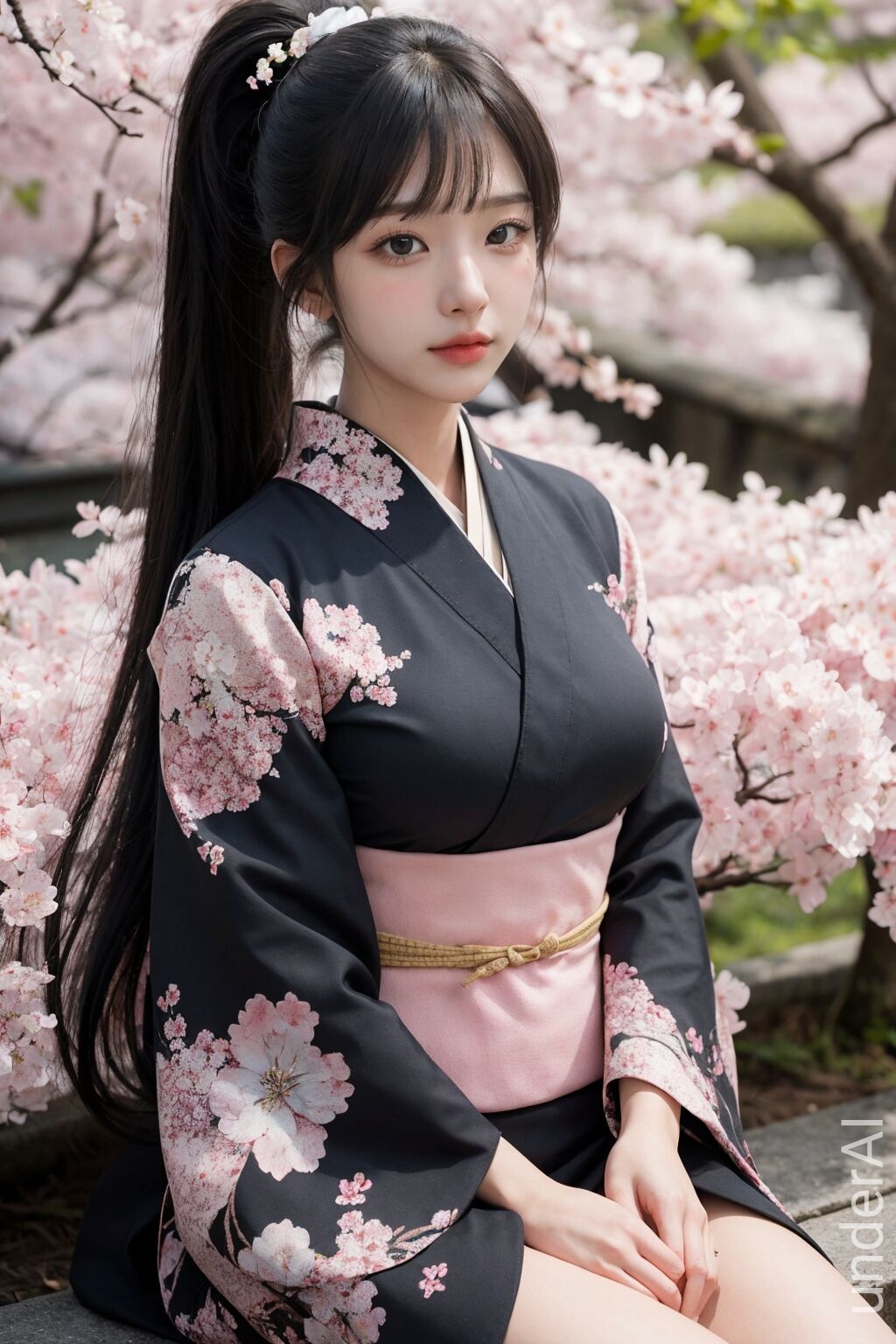 Aaliyah Illustration AI170 ❤Kimono Girl❤-第1章-图片16
