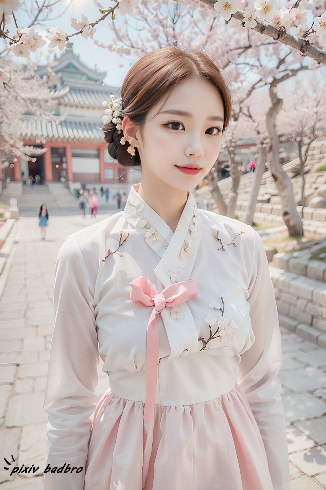 Aaliyah Illustration AI171 ❤Hanbok Girl❤-第1章-图片1