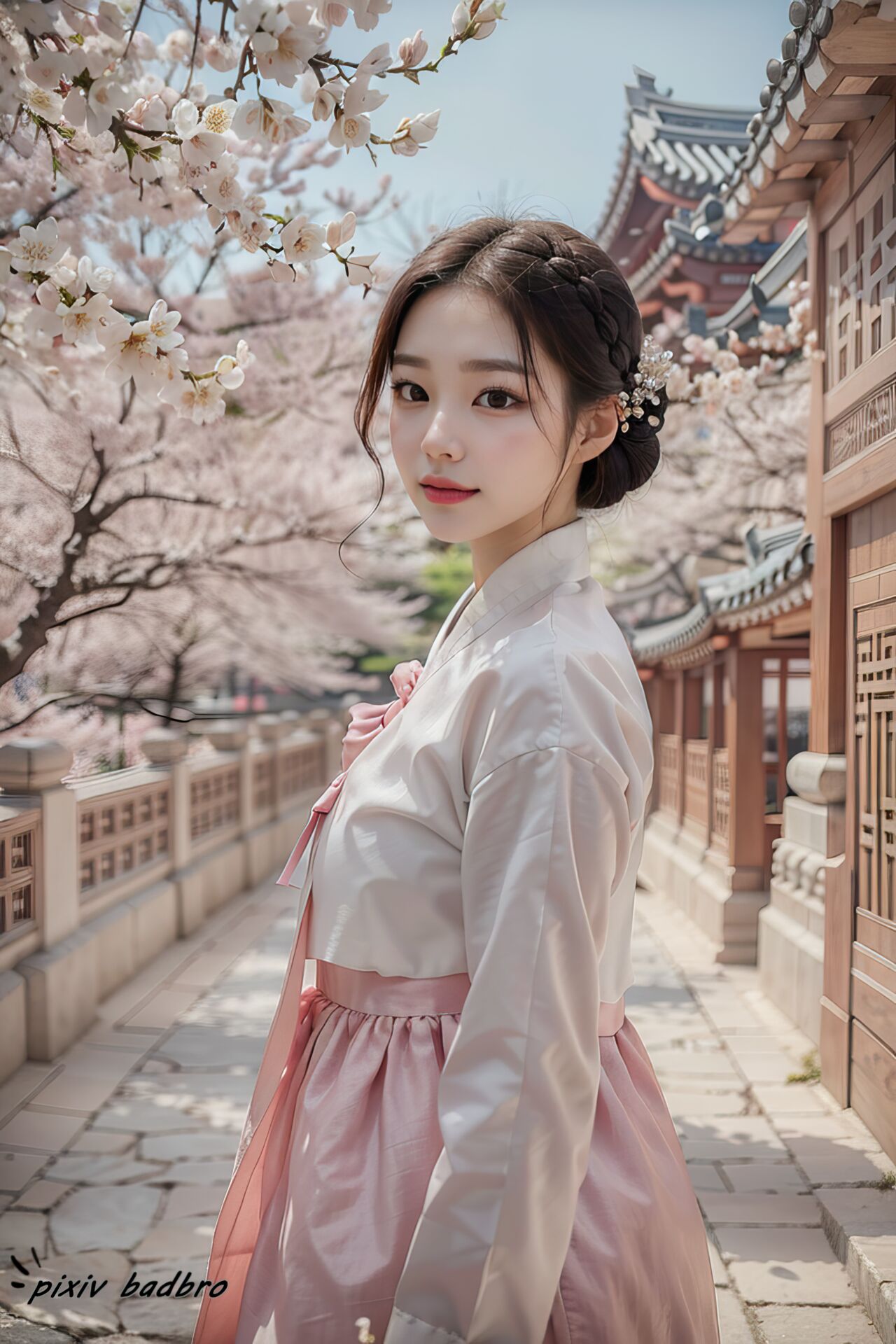 Aaliyah Illustration AI171 ❤Hanbok Girl❤-第1章-图片2