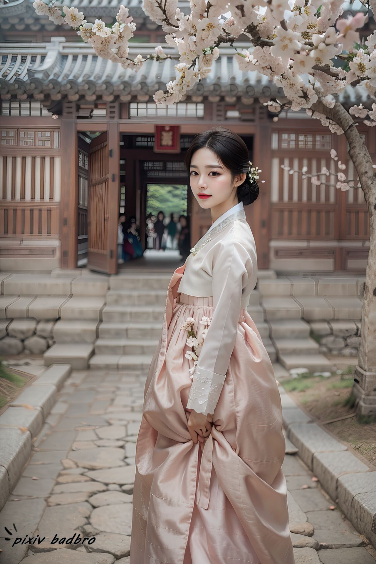 Aaliyah Illustration AI171 ❤Hanbok Girl❤-第1章-图片4
