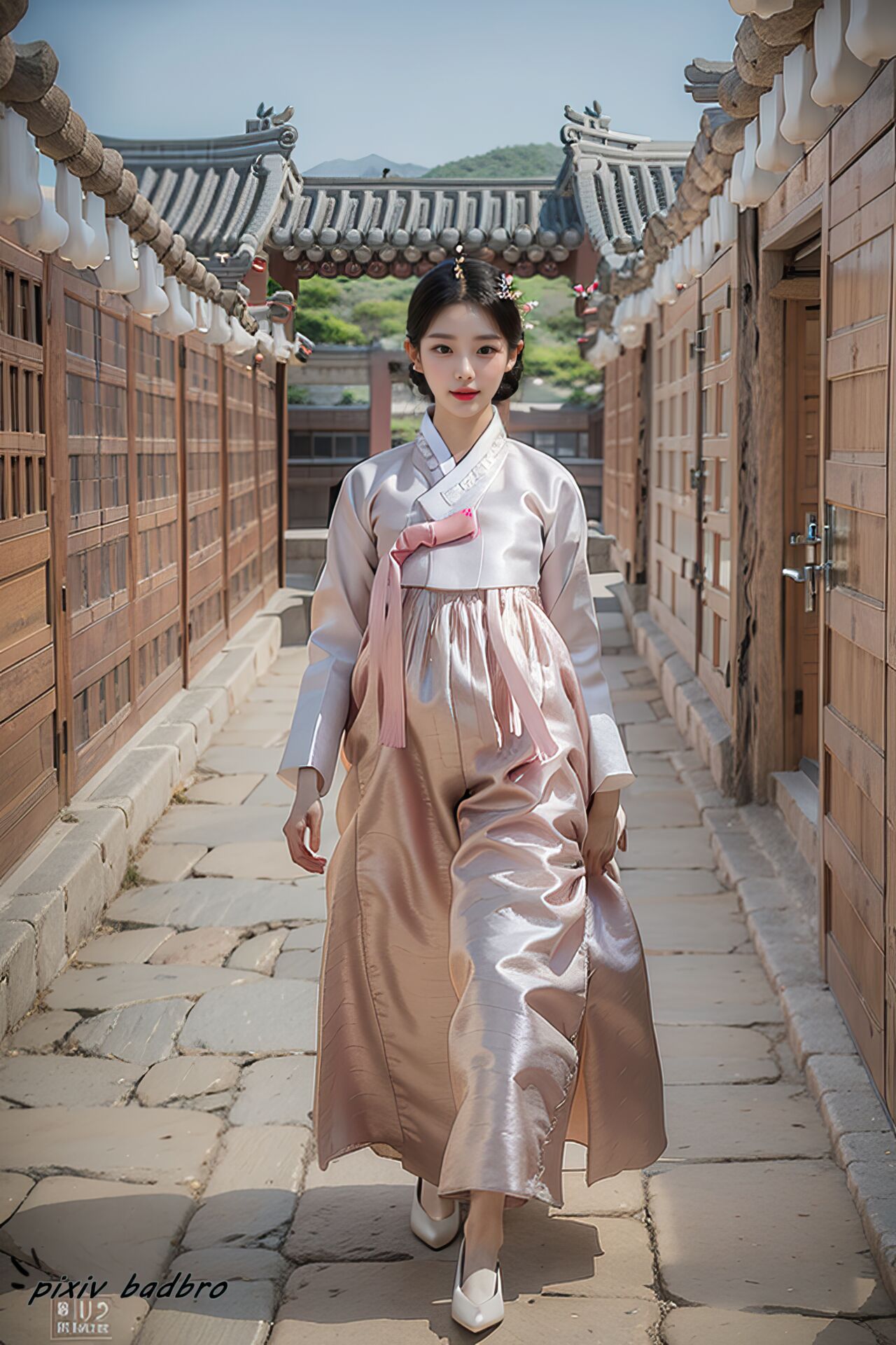Aaliyah Illustration AI171 ❤Hanbok Girl❤-第1章-图片6
