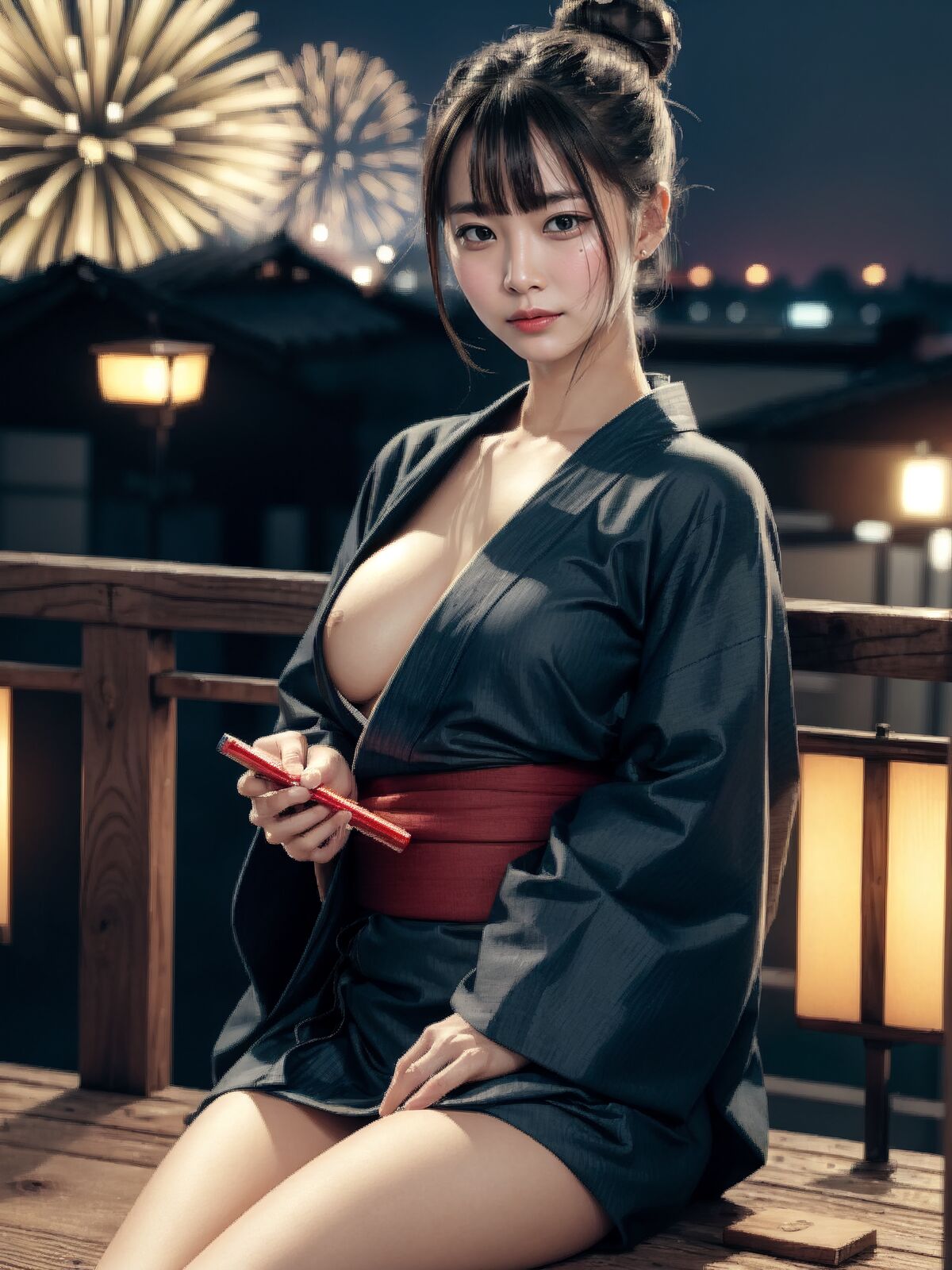 Aaliyah Illustration AI224 ❤Fireworks Festival❤-第1章-图片2