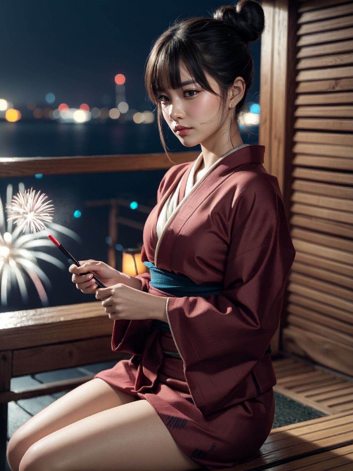 Aaliyah Illustration AI224 ❤Fireworks Festival❤-第1章-图片12