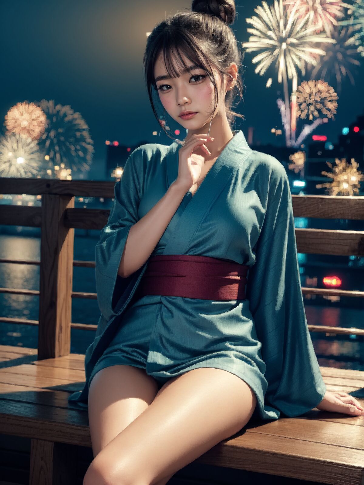 Aaliyah Illustration AI224 ❤Fireworks Festival❤-第1章-图片13