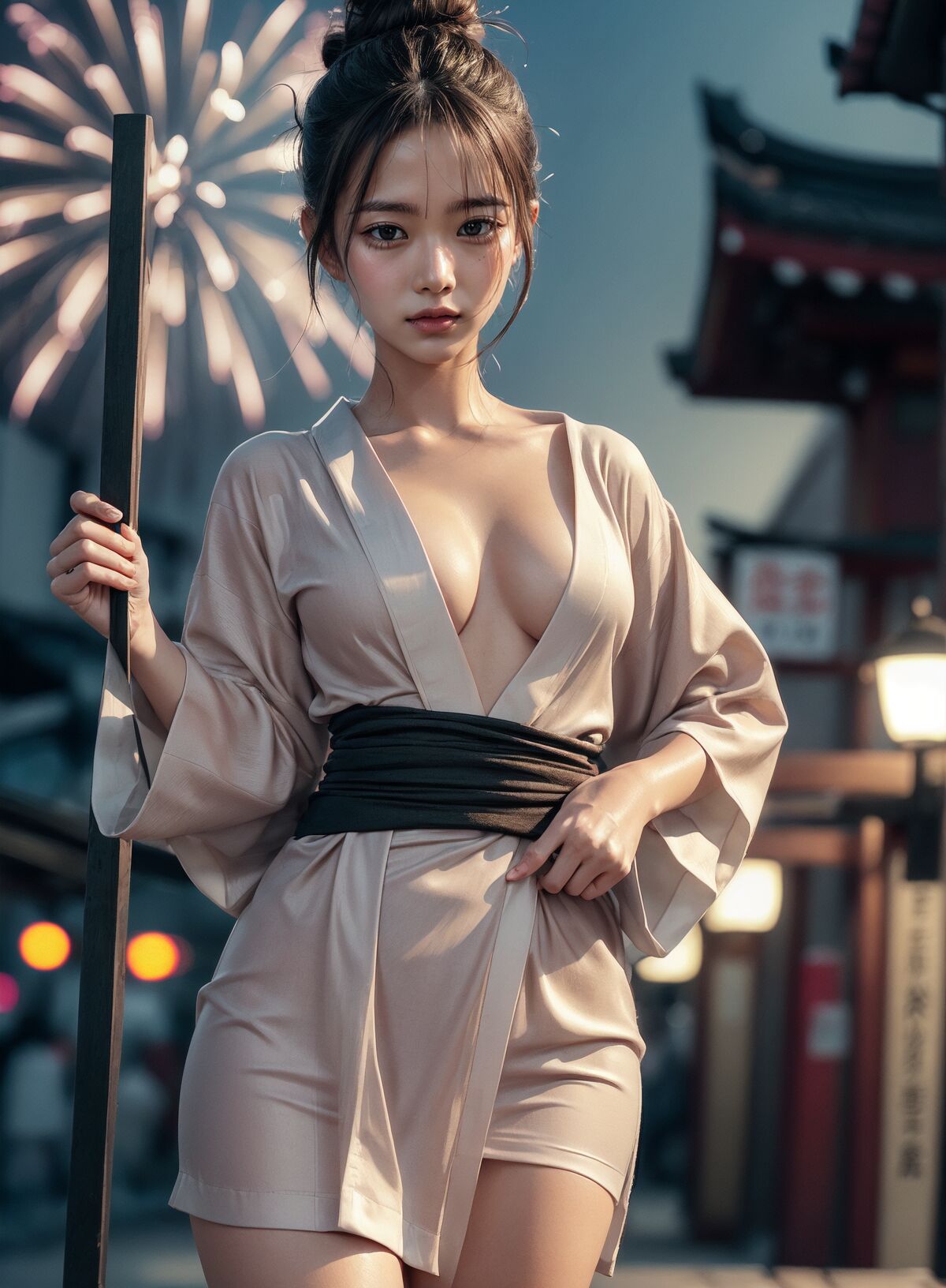 Aaliyah Illustration AI224 ❤Fireworks Festival❤-第1章-图片44
