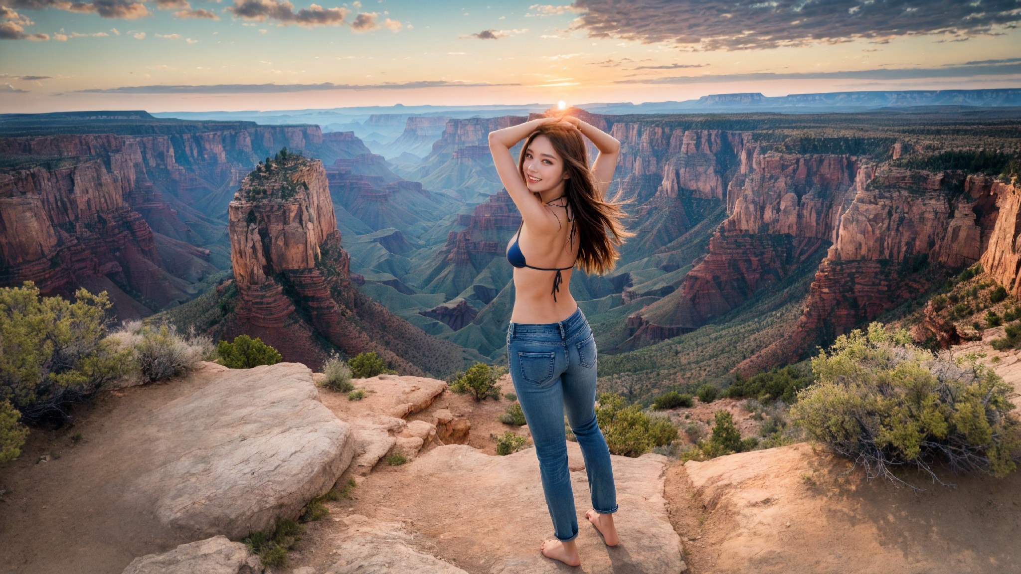 Grand Canyon Sexy woman-第1章-图片49