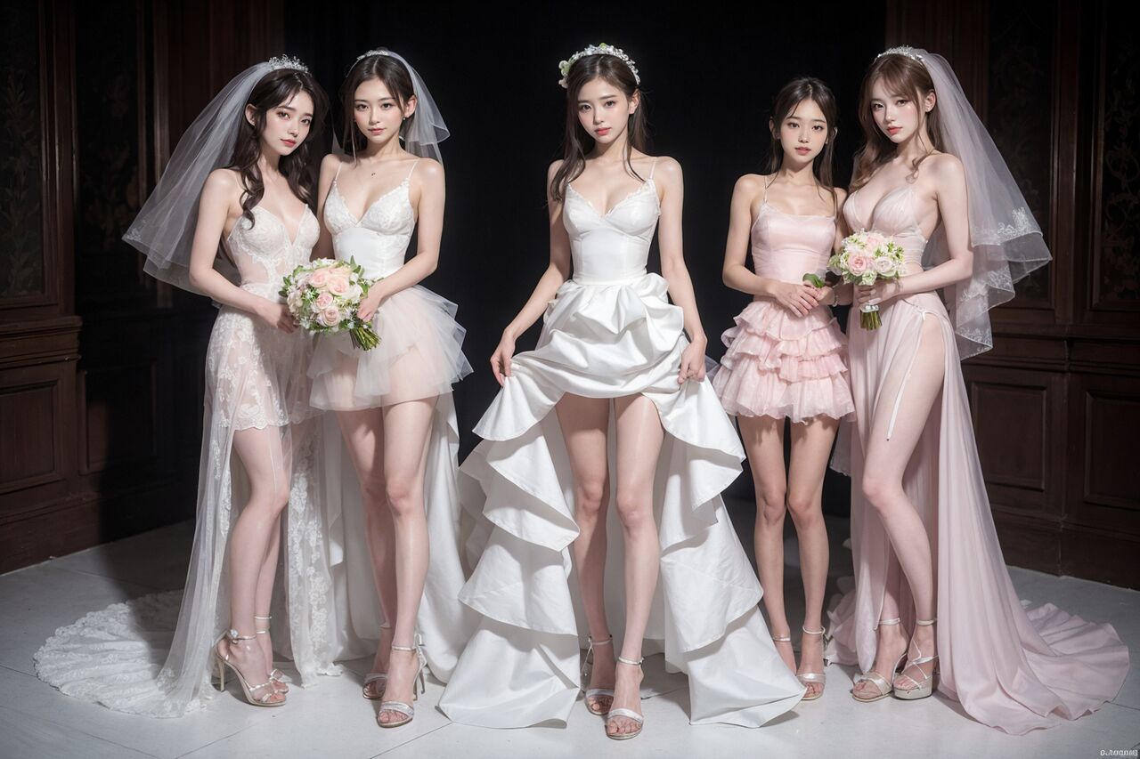 Aaliyah Illustration AI240 ❤Group Of Girls❤-第1章-图片6
