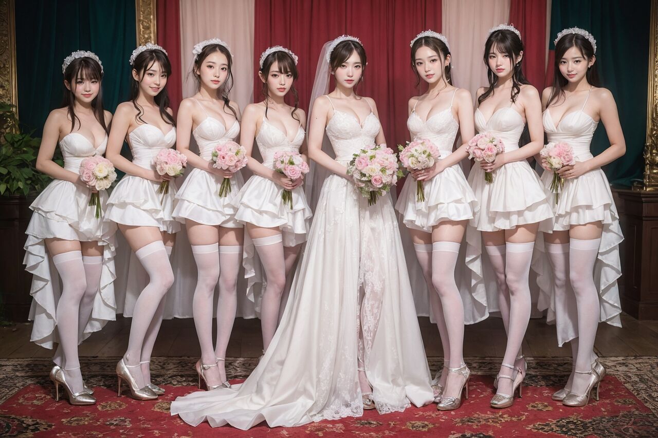 Aaliyah Illustration AI240 ❤Group Of Girls❤-第1章-图片12