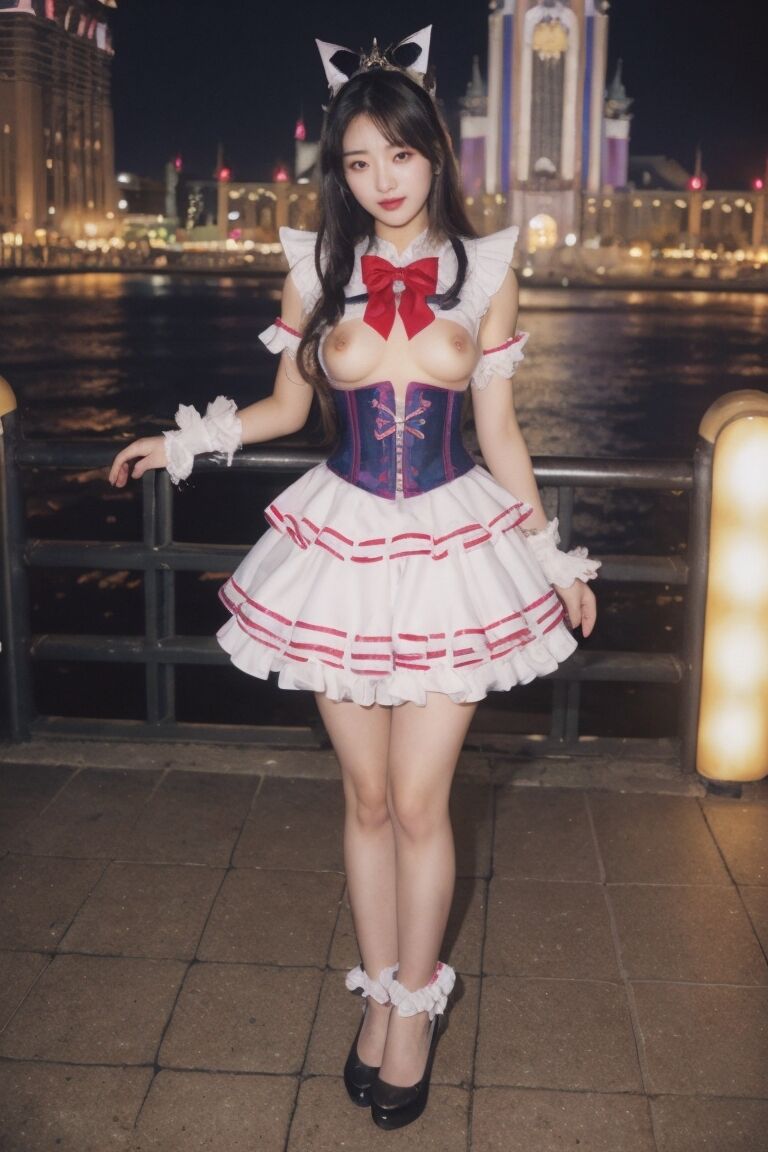 Aaliyah Illustration AI242 ❤Mini Skirt Girl❤-第1章-图片1