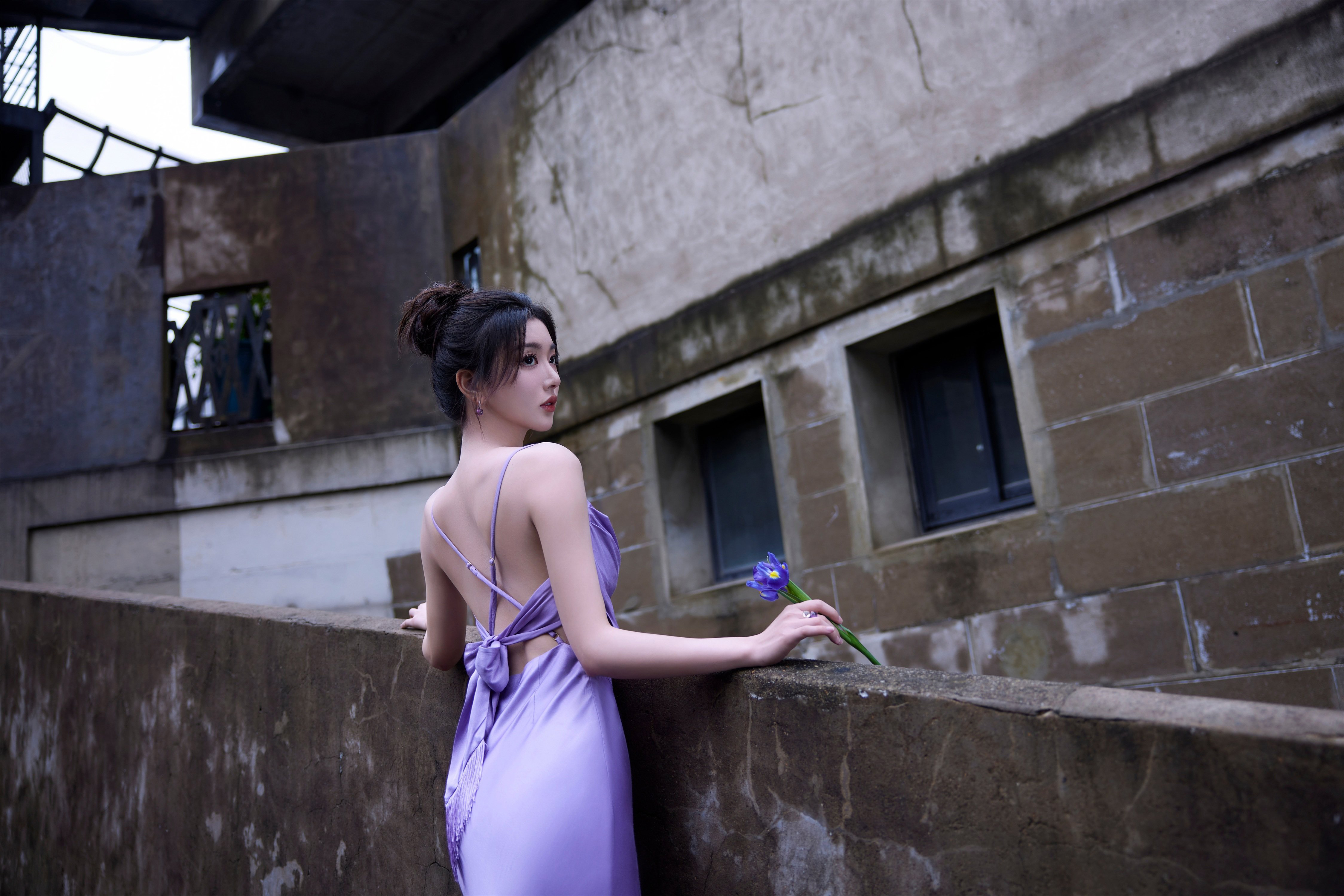 紫色情迷漫古堡—孔雪兒[高清套圖]-第1章-图片5