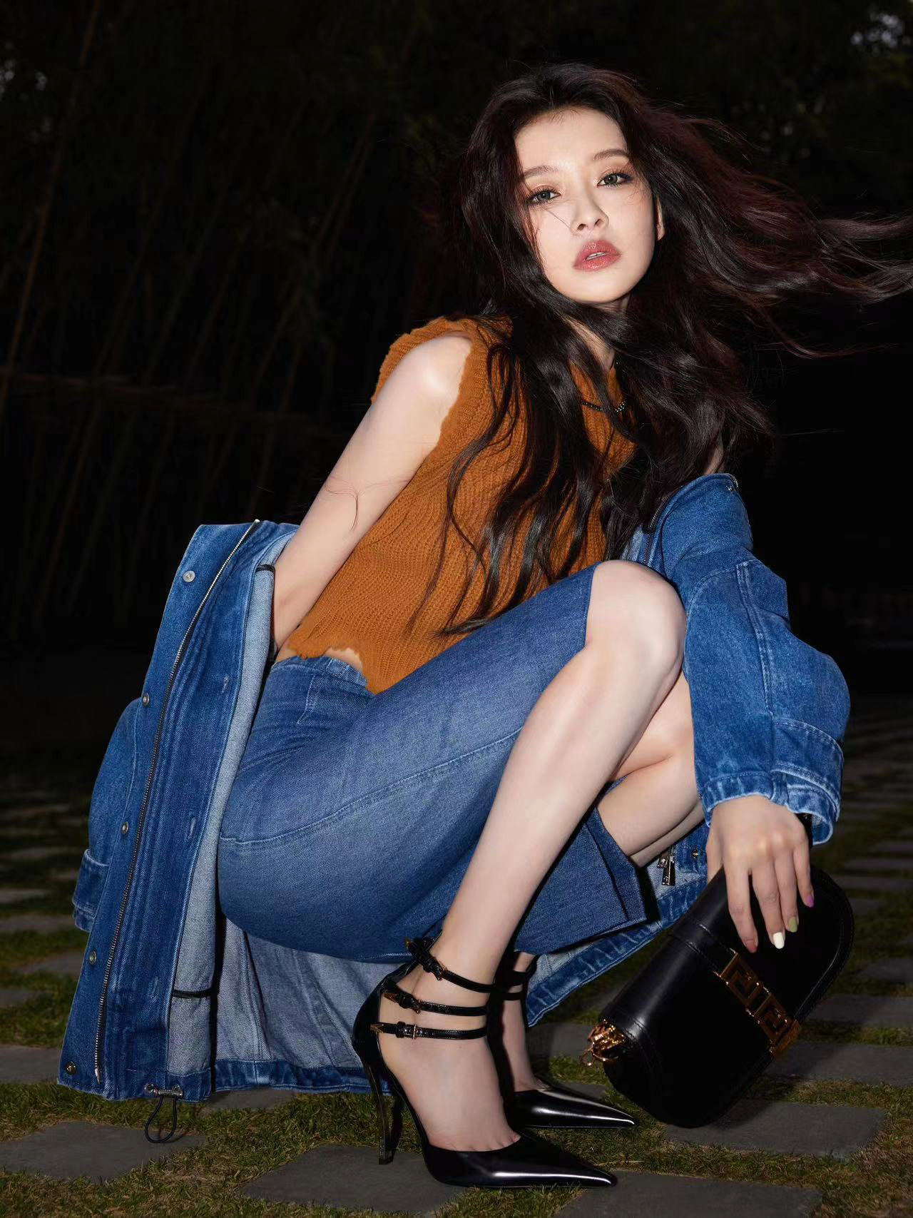 上海夜色氛圍濃—孫怡[高清套圖]-第1章-图片1