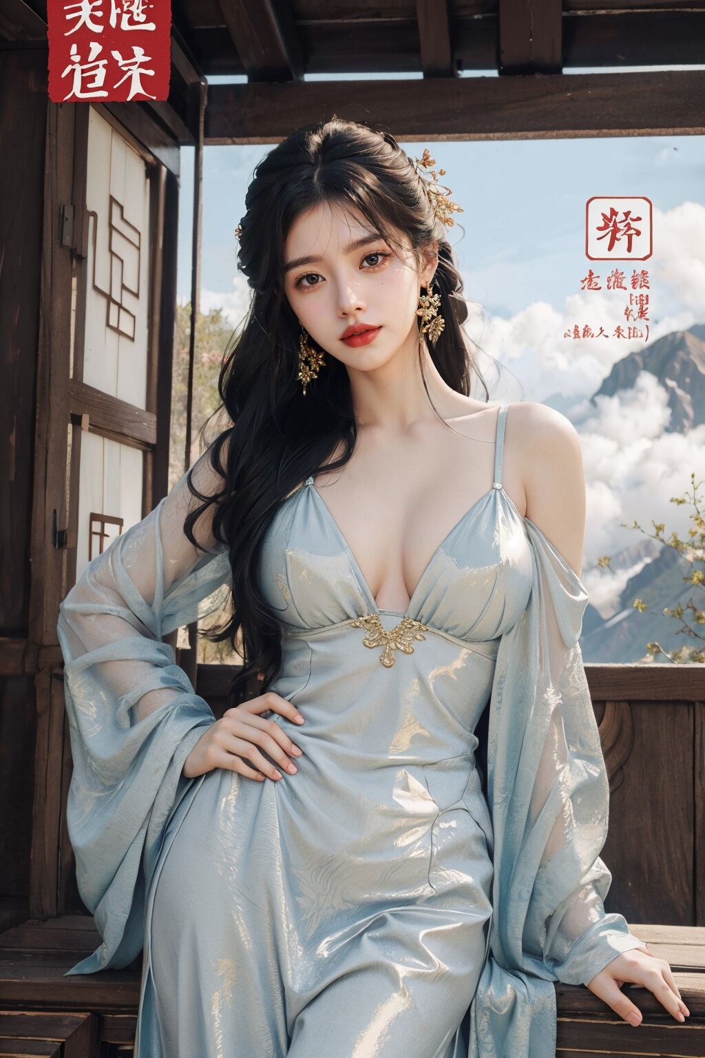 Aaliyah Illustration AI284 ❤Chinese Style Girl❤-第1章-图片16
