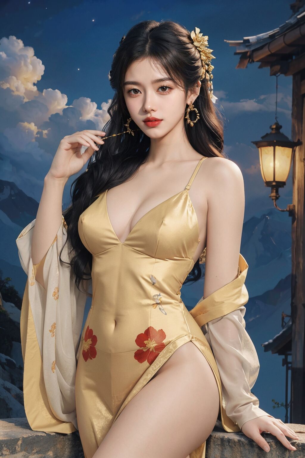 Aaliyah Illustration AI284 ❤Chinese Style Girl❤-第1章-图片33