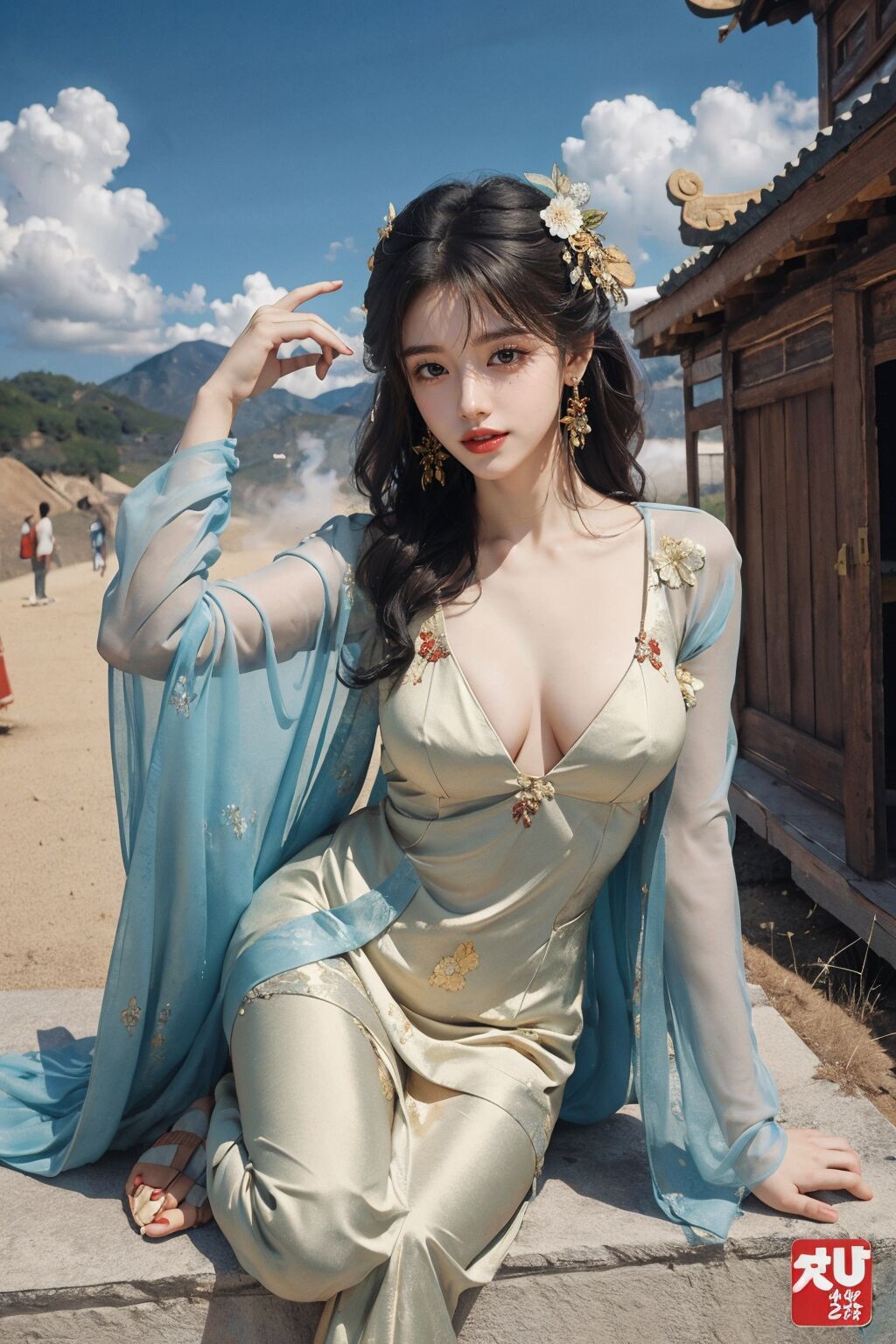Aaliyah Illustration AI284 ❤Chinese Style Girl❤-第1章-图片89