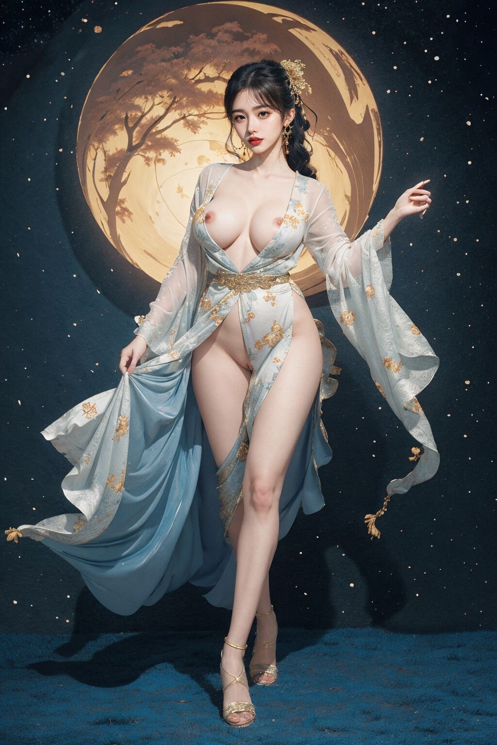 Aaliyah Illustration AI284 ❤Chinese Style Girl❤-第1章-图片92