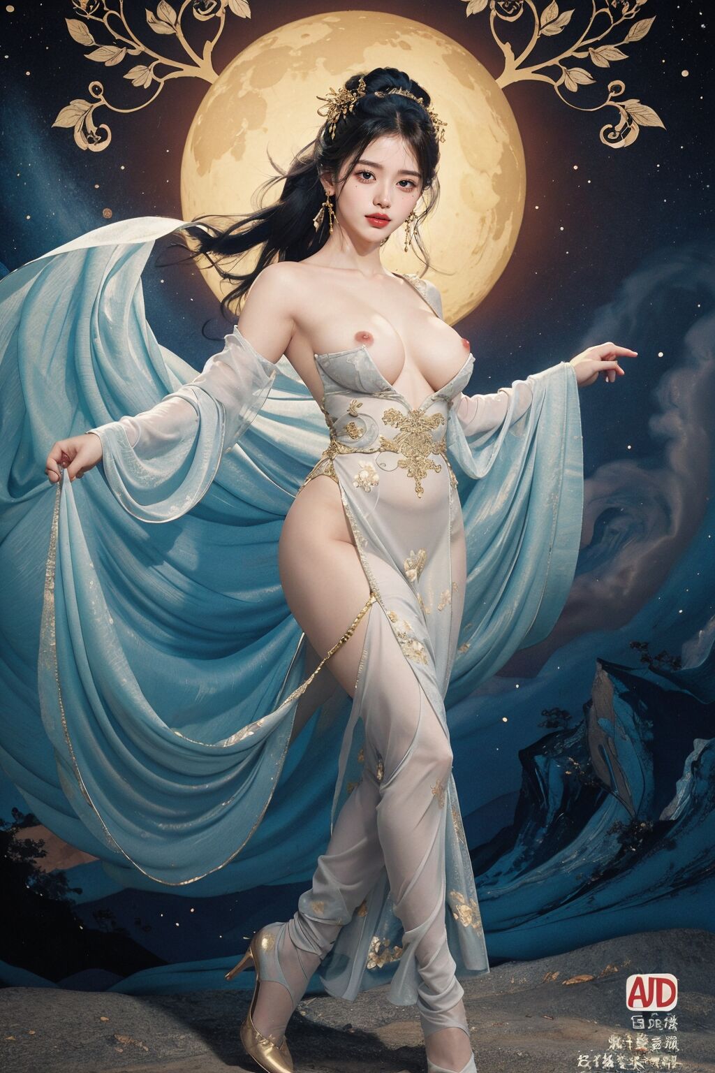 Aaliyah Illustration AI284 ❤Chinese Style Girl❤-第1章-图片98