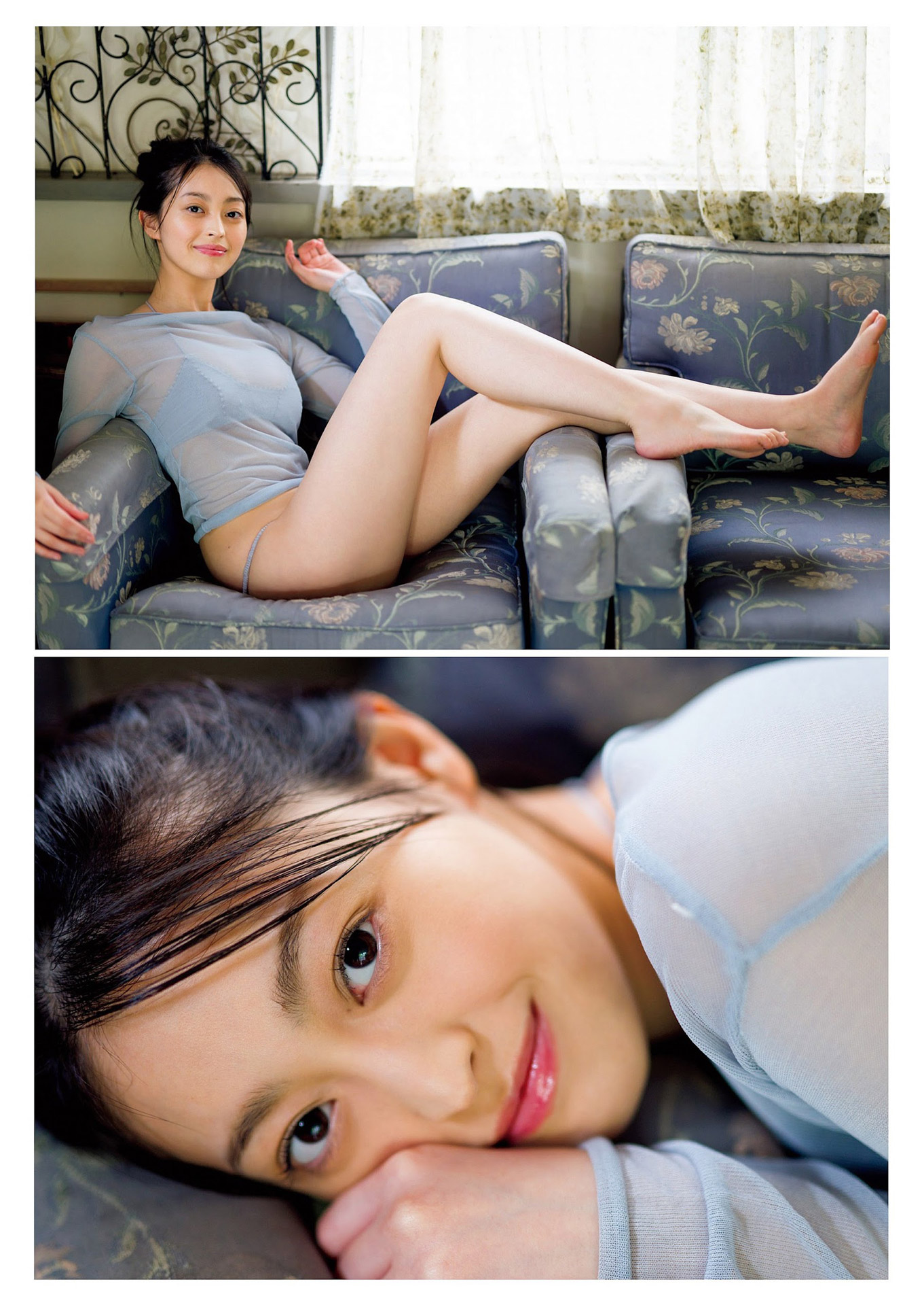 石川萌香 うっすらと浮き出た腹筋が美しい新人女優のグラビア畫像-第1章-图片2