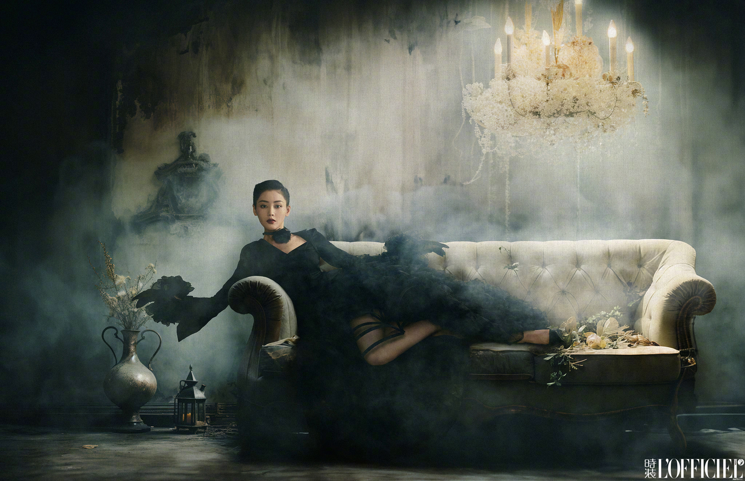 AI繪製廢墟古堡時尚寫真—張天愛[高清套圖]-第1章-图片4