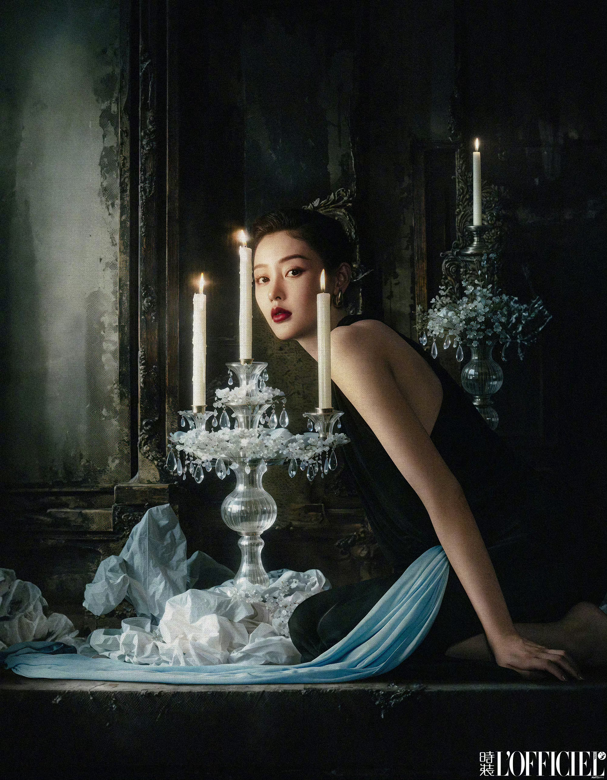 AI繪製廢墟古堡時尚寫真—張天愛[高清套圖]-第1章-图片6