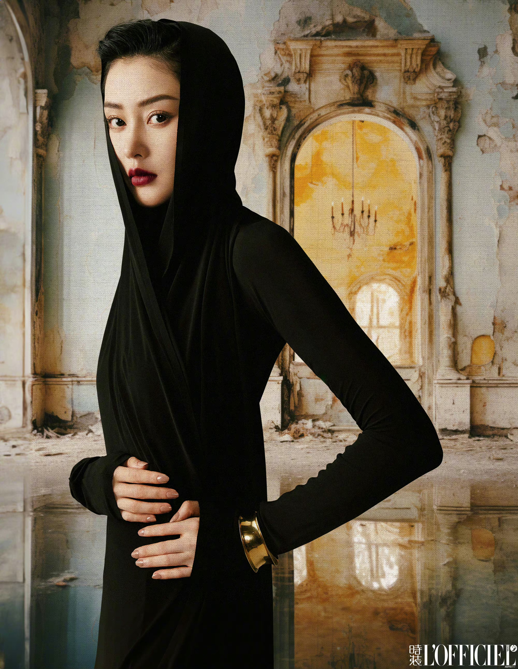 AI繪製廢墟古堡時尚寫真—張天愛[高清套圖]-第1章-图片11