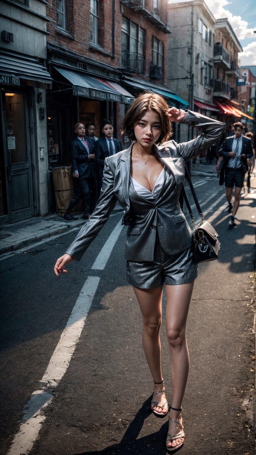 short haired office worker-第1章-图片4