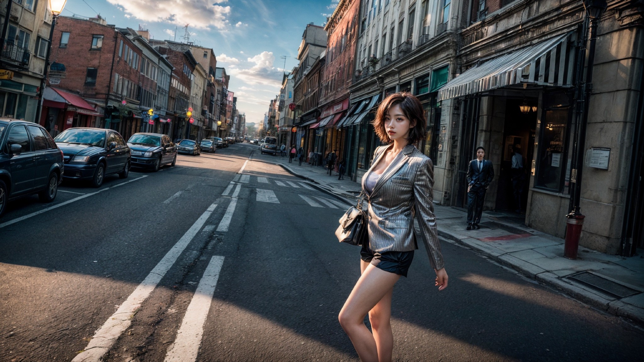 short haired office worker-第1章-图片35