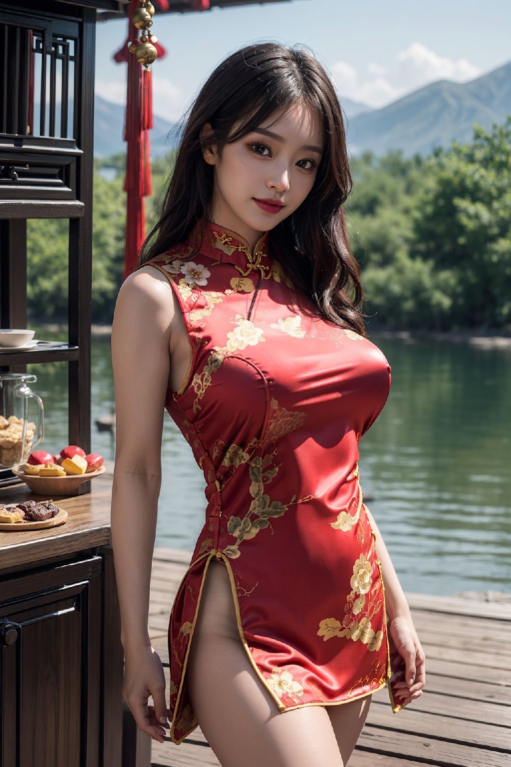 Red Cheongsam-第1章-图片5