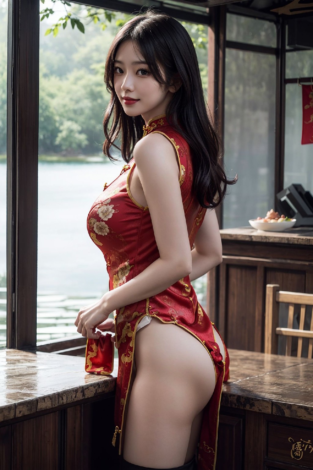 Red Cheongsam-第1章-图片9