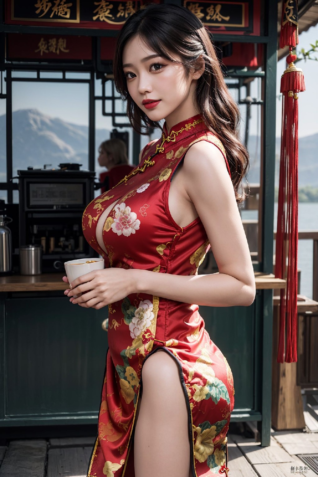Red Cheongsam-第1章-图片10
