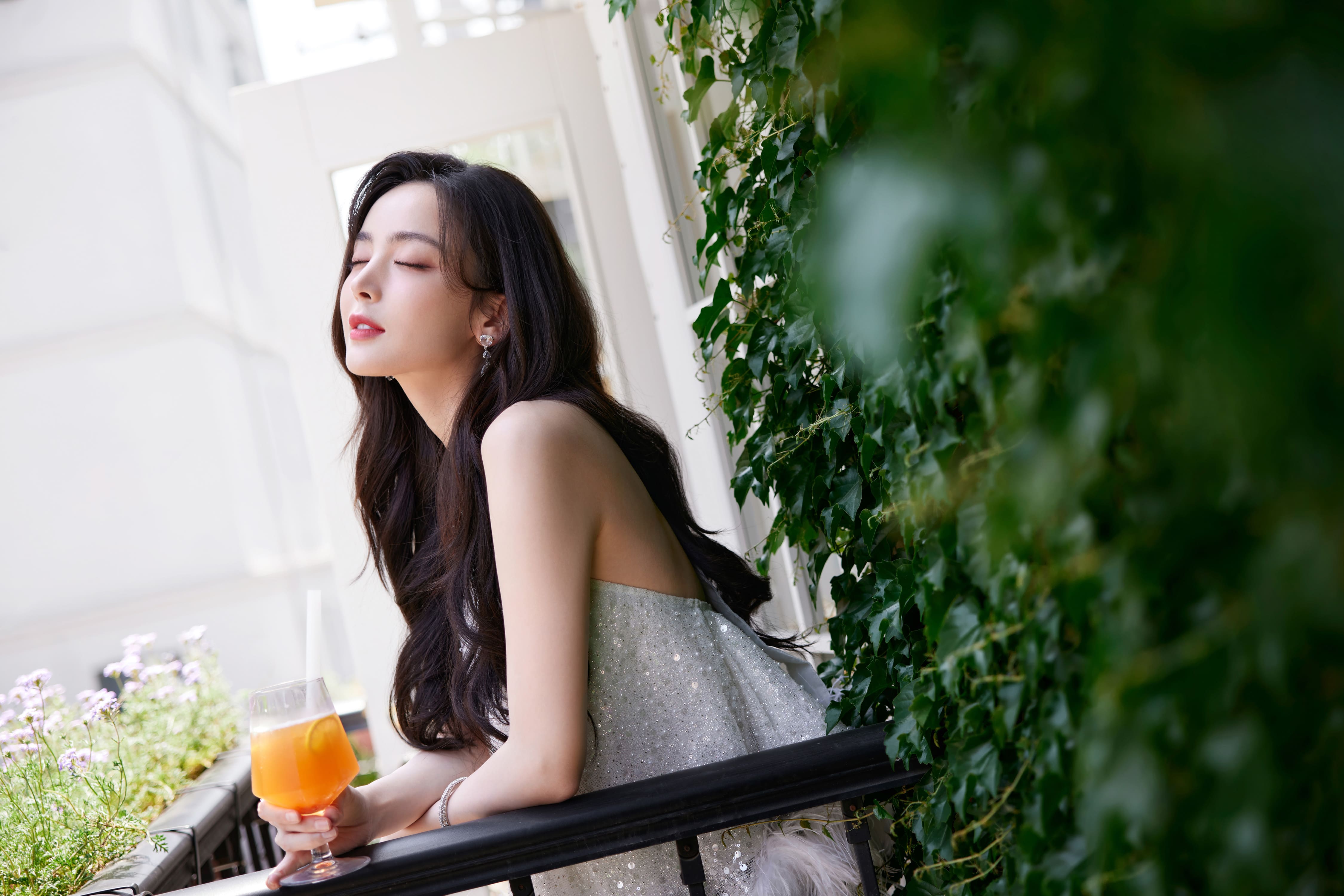 白羽毛精致靈動—古力娜扎[高清套圖]-第1章-图片5