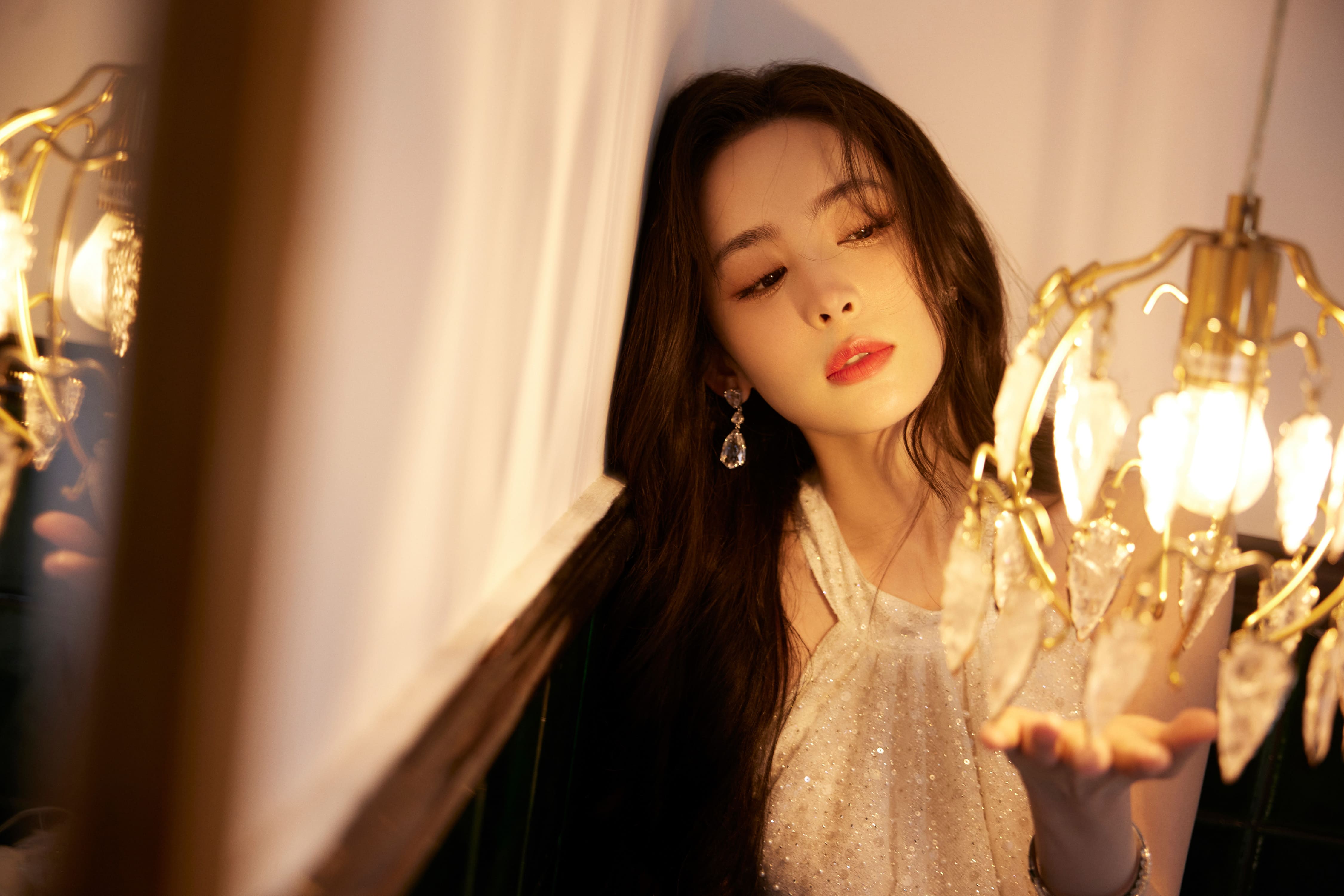 白羽毛精致靈動—古力娜扎[高清套圖]-第1章-图片9