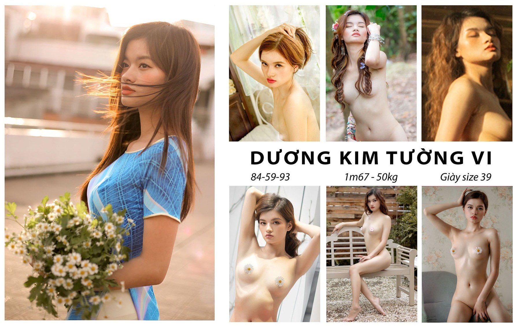 Dương Kim Tường Vi 越南女學生在大學讀書並兼職模特-第1章-图片1