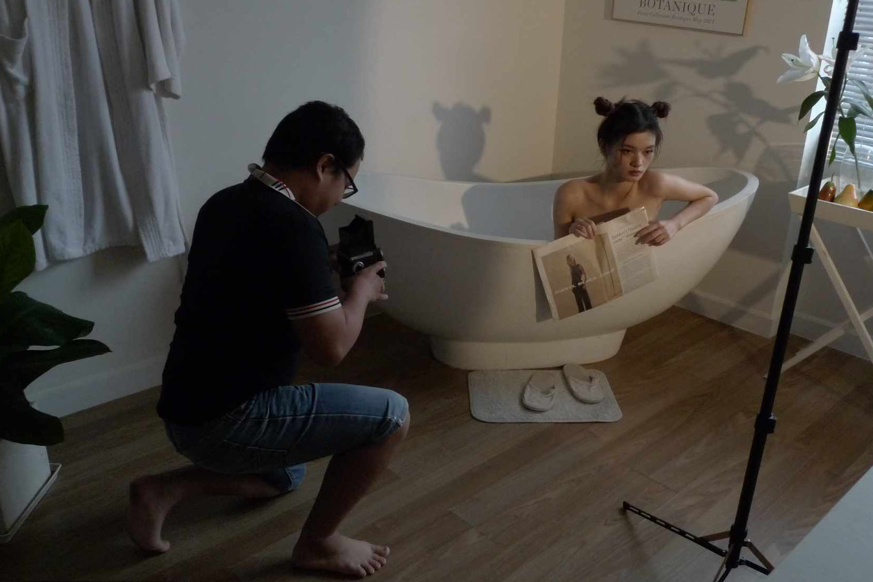 Dương Kim Tường Vi 越南女學生在大學讀書並兼職模特-第1章-图片2