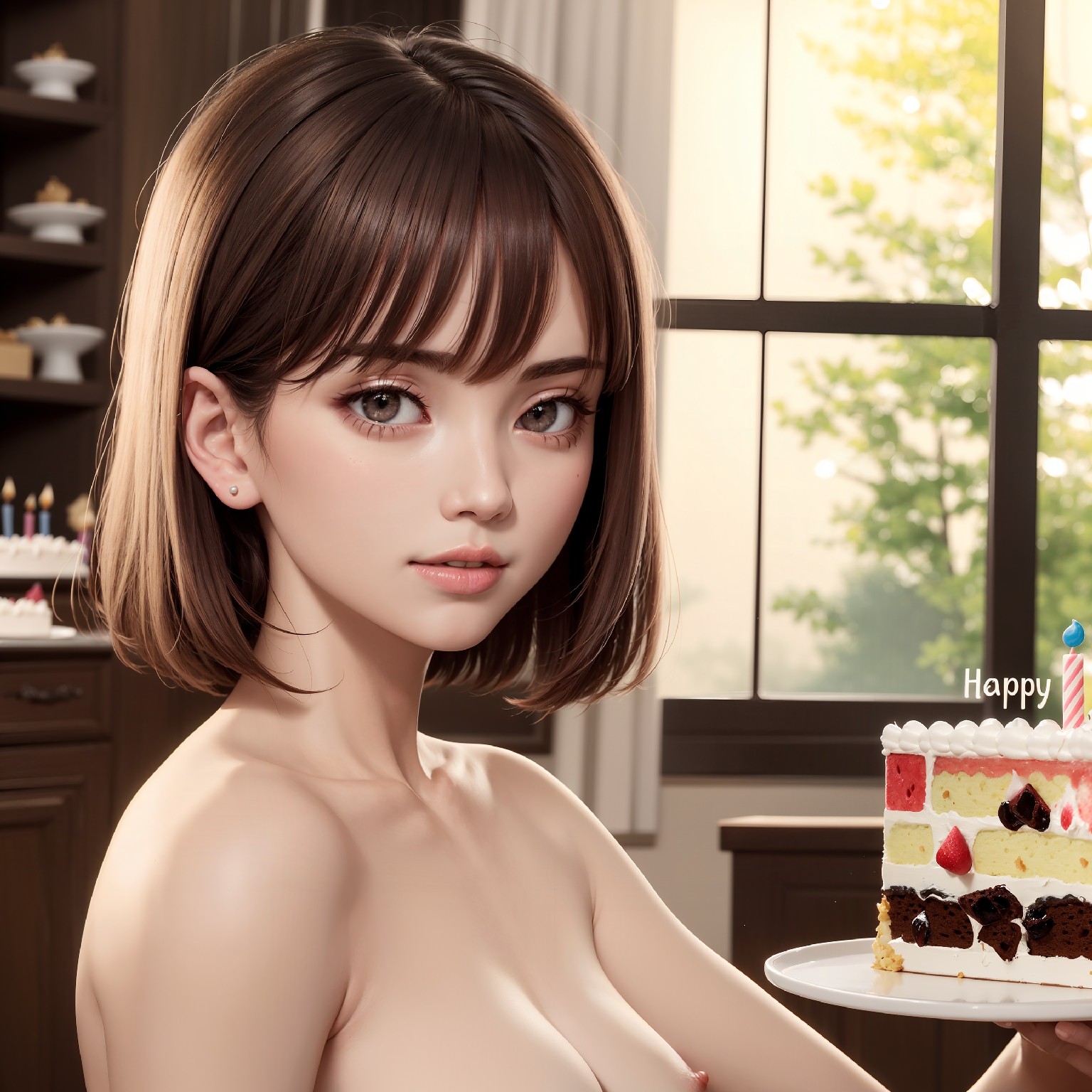 私の誕生日を祝ってくれた美しい彼女-第1章-图片6