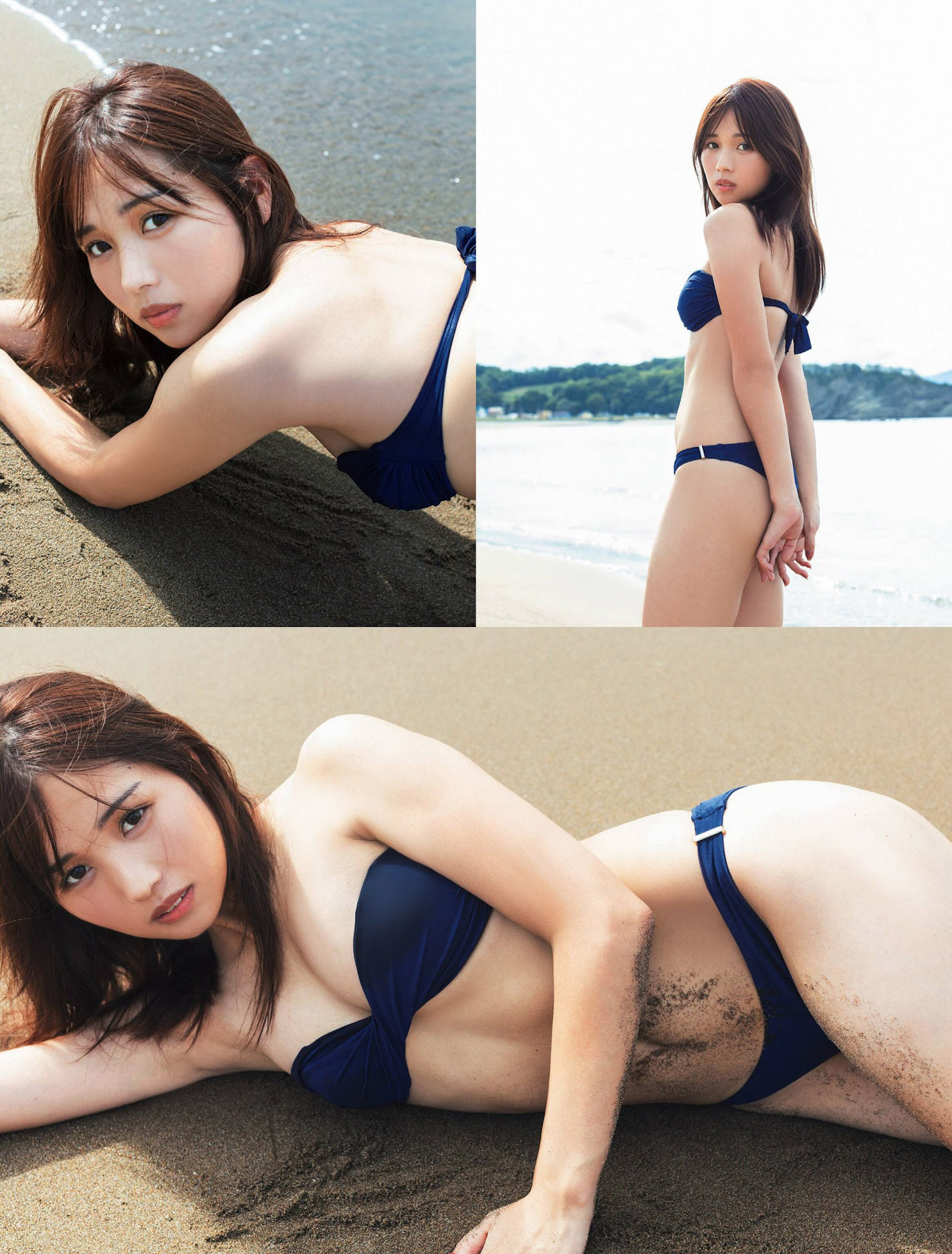 大人気YouTuberばんばんざい森元流那 ドキドキの初水著グラビア-第1章-图片7